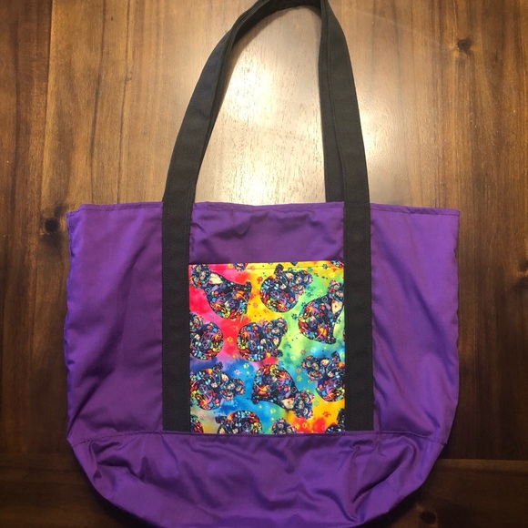 New One of a Kind Hand-made Tote Bag - Picture 4 of 5